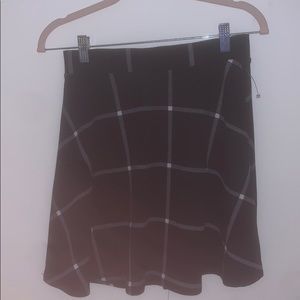 Black and white skirt